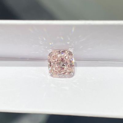 Диаманты выросли лабораторией, который розовые IGI CVD отрезка 2.0ct-2.5ct валика гениальной аттестовали