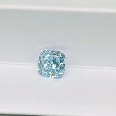 Диаманты выросли лабораторией, который голубые 3.2ct-3.6ct CVD отрезка валика VS1 гениальной