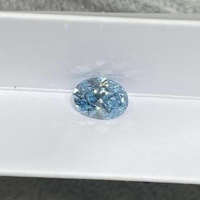 Диаманты выросли лабораторией, который VS1 сини украшений 1.66Carat ювелирных изделий синтетической свободной