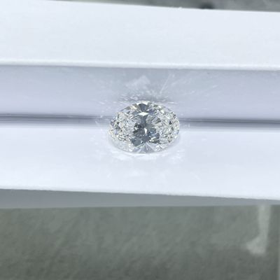 0.5ct Овальный Бриллиантовый Разрез D VS Малый Размер Лабораторно выращенный Алмаз Сертифицированный IGI