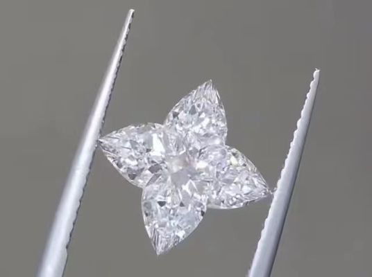 Белые лабораторные алмазы 4CT CVD LV Cut Loose Diamond DEF VS1 для украшения ювелирных изделий