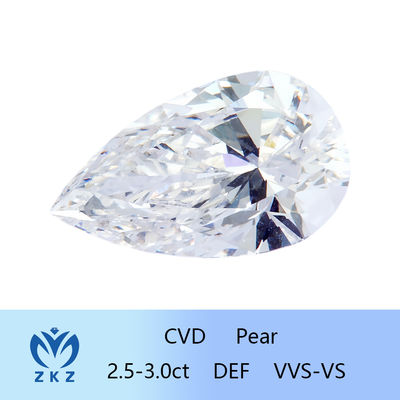 2.5ct-3ct Синтетический, выращенный в лаборатории, выращенный в лаборатории, алмазный, лузный, бриллиантовый.